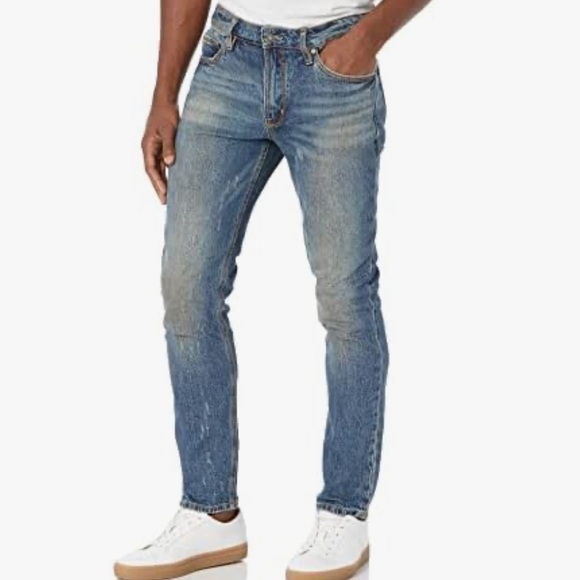New Men's GUESS Eco Slim Tapered Jeans SZ 32
